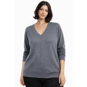 Gerard Darel Paris Silk‎ Cashmere Blend Top Quiet Luxury Parisian Wardrobe Med